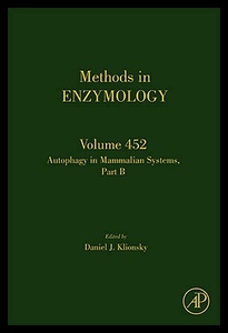 【预售】Methods in Enzymology, Volume 452: Autophagy in