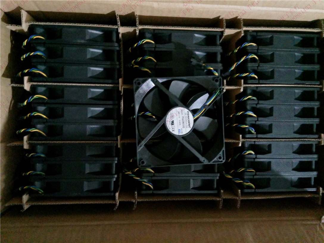 全新原装FOXCONN/富士康 PVA120G12Q 12V 0.6A 12025 4线散热风扇