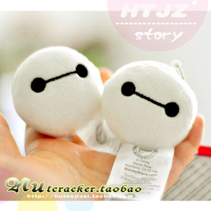 特卖可爱机器人暖男 小兔子小熊头型毛绒手机小挂件手机擦