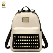 Northern bag 2016 new Korean wave College wind Bag Backpack Backpack Pu women bag student rivet women