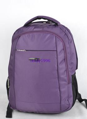 新款紫色旅行包牛津布商务双肩背包休闲旅游男女商务笔记本电脑包