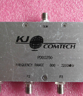 PD00250 800MHz-2200MHz 10W SMA 4路 1分4功分器射频微波功分器