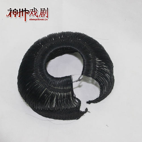 戏剧网子京剧越剧化妆加厚包头网子女网双层马尾网网巾网罩发网