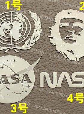 NASA美国太空 航空航天瓦格拉 手机贴纸 金属贴