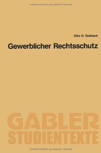 【预售】Gewerblicher Rechtsschutz