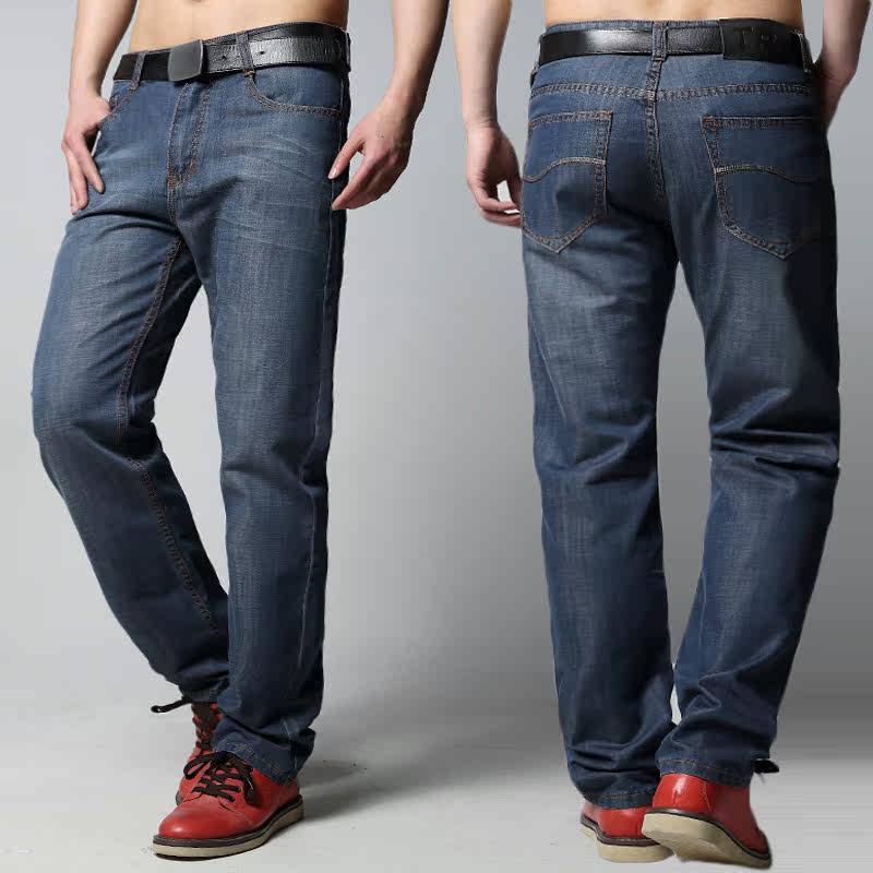 Jeans pour grands chantiers coupe droite pour été - Ref 1462823 Image 1