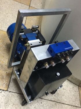 移动式小型新款上市液压系统4条油缸同步单元YM04升降平衡液压站