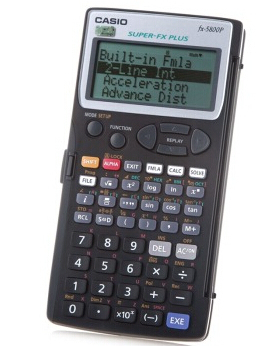 CASIO卡西欧fx-5800P计算器 fx5800p测绘工程测量编程专用计算器