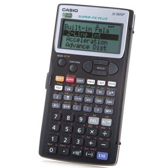 CASIO卡西欧fx-5800P计算器 fx5800p测绘工程测量编程专用计算器