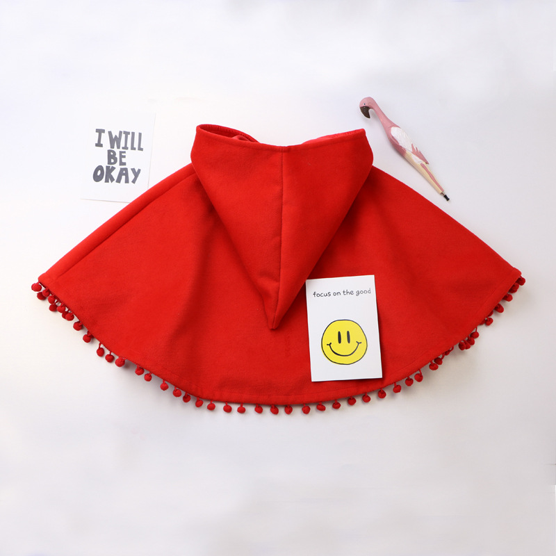 Cape pour fille en cachemire - Ref 2157301 Image 1