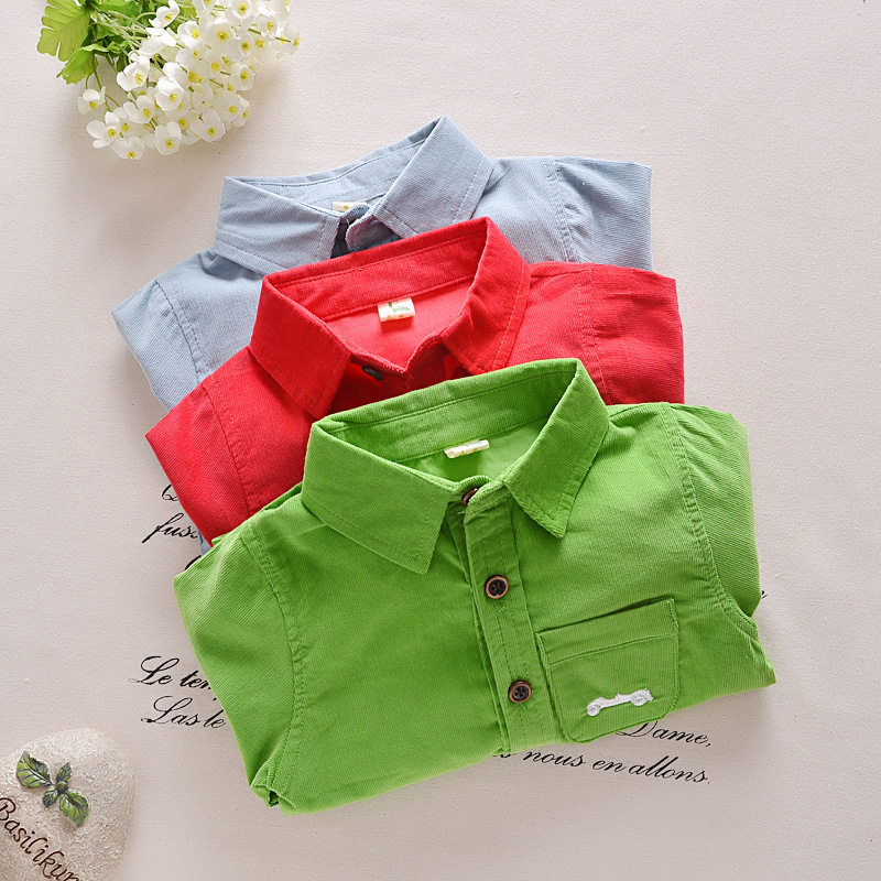 Chemise garcon à manche longue - Ref 2075942 Image 4