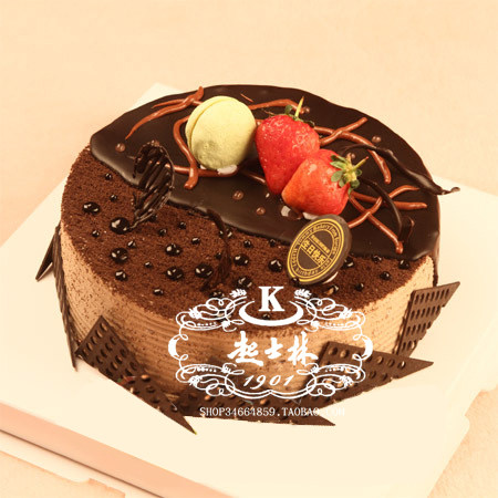 天津生日蛋糕 源自欧洲巧克力水果马卡龙蛋糕 送朋友同城配送