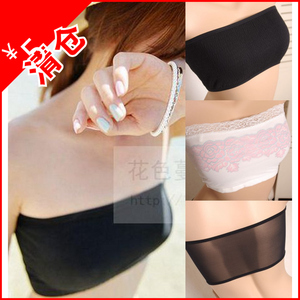 9块9包邮 清仓 女 性感裹胸 裹胸 防走光抹胸裹胸平口 不加胸垫