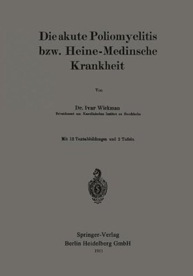 【预订】Die Akute Poliomyelitis Bzw. Heine-M...