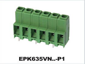 台湾町洋 PCB 螺钉线框直焊式接线端子EPK635VN-..P1