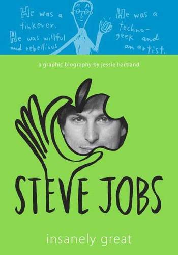 Steve Jobs: Insanely Great 史蒂夫·乔布斯传:我可以改变世界(漫画版) 英文原版 精装 2017年度STEM图书 书籍/杂志/报纸 人文社科类原版书 原图主图
