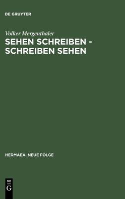 【预售】Sehen Schreiben - Schreiben Sehen