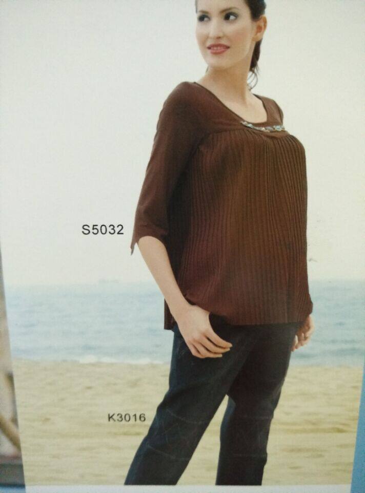임부복 - 이  를 위한 회색 임부복 - 임부복 캐주얼 상의 5032