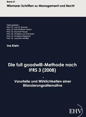 【预售】Die Full Goodwill-Methode Nach Ifrs ...