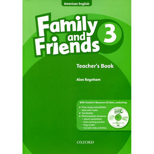 原版牛津少儿英语教材 American Family and Friends 3 教师用书
