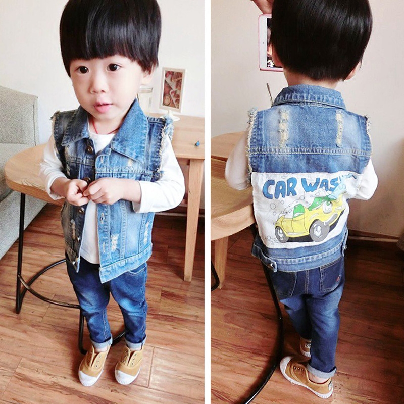 Gilet enfant en toile - Ref 2069043 Image 1