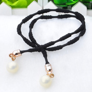 Ya-na Pearl ring ropes made by Korean hair band hair band fashion accessories hair accessories