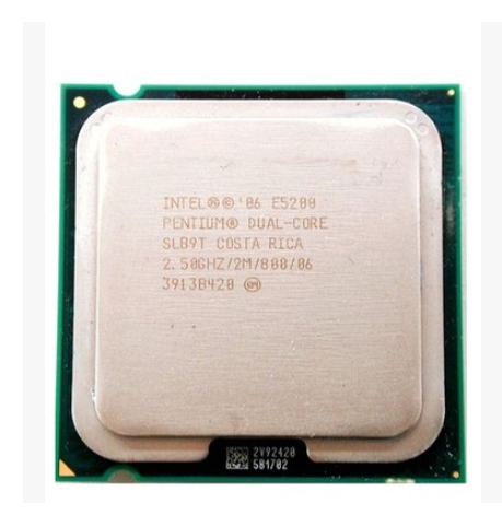 Intel奔腾双核E5200英特尔散片 CPU 775针另售E5300 E5400