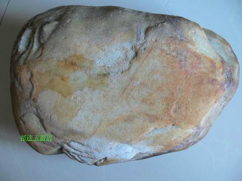 祁连和田原石软玉新款籽料