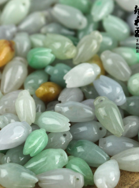 diya货翡翠散件耳坠编织辅料玉器