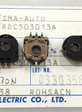 日本ALPS阿尔卑斯RDC503013A贴片 电阻式位置传感器10K