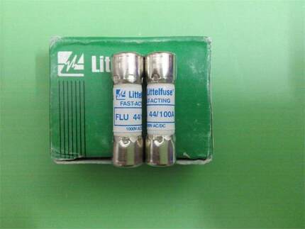 FLU 44/100A 快速熔断器保险丝美国力特10X35MM 正品 0.44A1000V