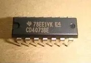直插 CD4073BE HEF4073BP 逻辑IC芯片 DIP-14封装 可直拍