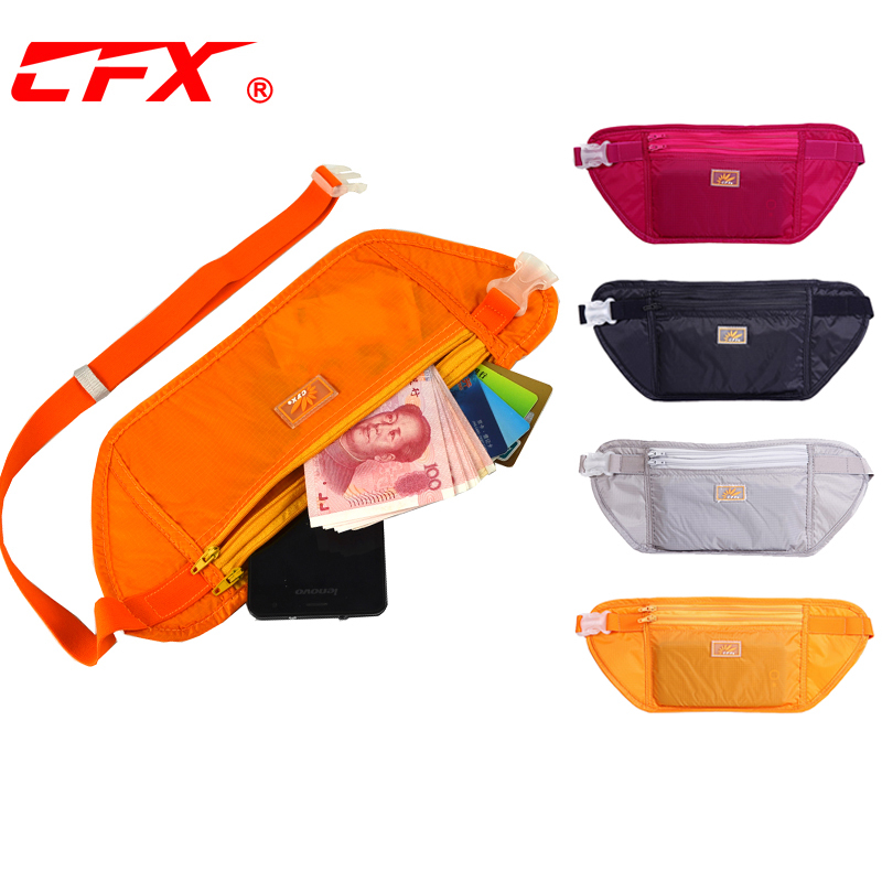 cfx防盗腰包超薄双层透气贴身男