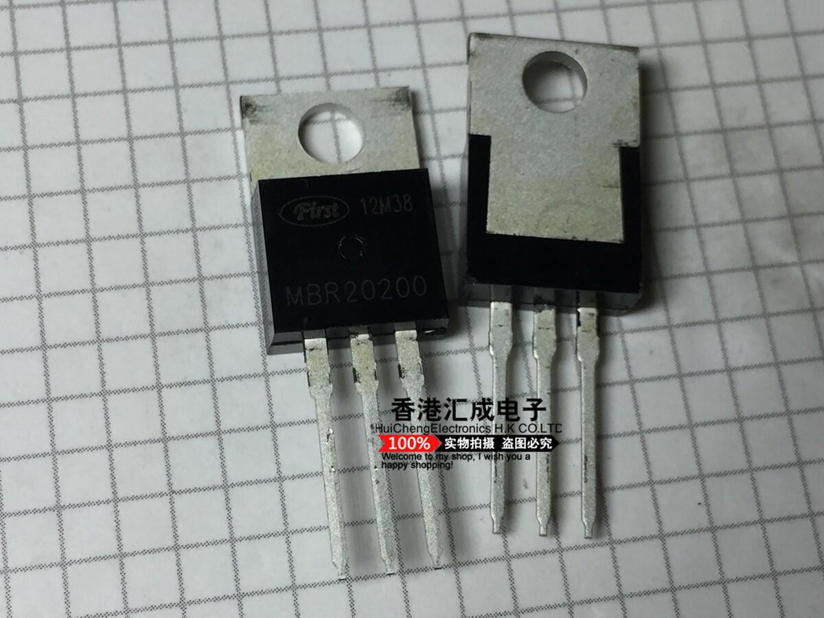 MBR20200CTG MBR20200CT MBR20200 TO220 原装 - 实物图