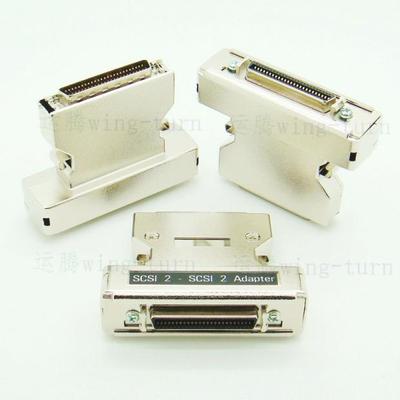 运腾 HPDB50ML/HPCN50FL SCSI 设备转接头 DB50公转CN50母 转换器