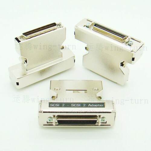 运腾 HPDB50ML/HPCN50FL SCSI 设备转接头 DB50公转CN50母 转换器