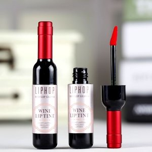 韩国红酒唇彩唇釉咬唇妆