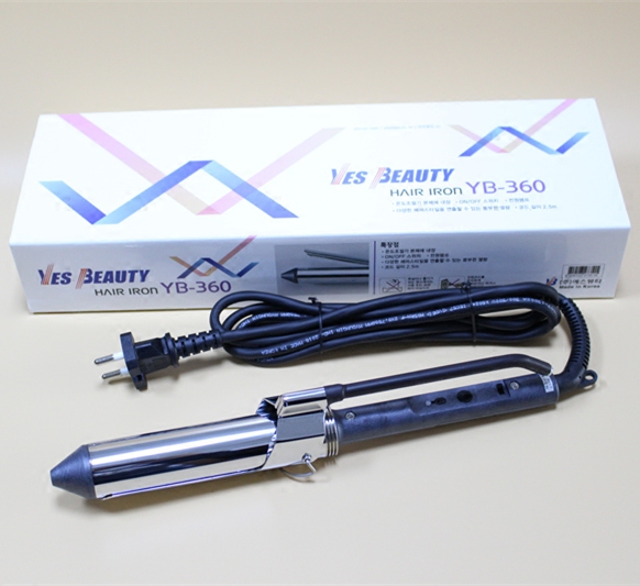 韩国正品Yesbeauty陶瓷卷发棒火钳式不伤发内扣梨花大卷YB360使用感如何?