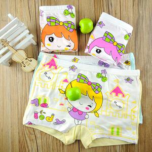 女童四角裤2-3-4-5-6-7-8-9-10-11-12岁女宝宝卡通韩版平角内裤潮