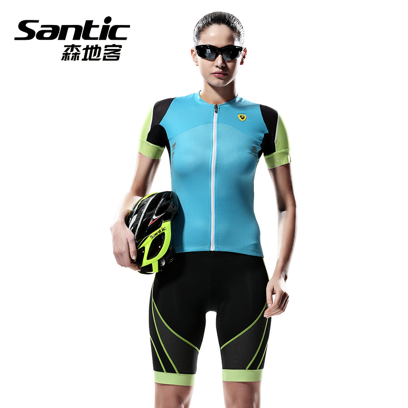 Tenue de cyclisme femme SANTIC - Ref 2232131 Image 1
