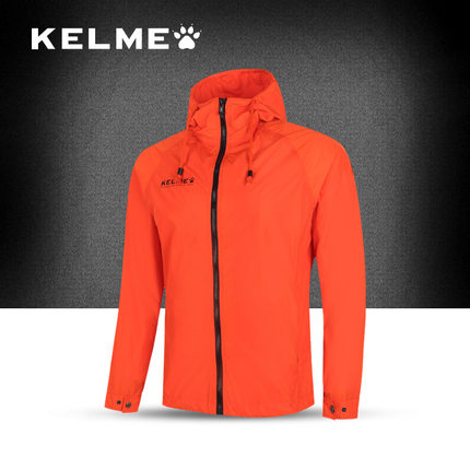 KELME卡尔美 球员版运动风雨衣 男女防风防水