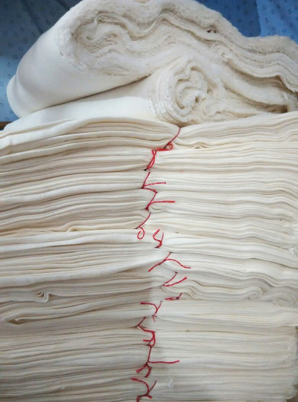 婴儿纯棉脱脂纱布尿布宝宝全棉医用级40片包邮