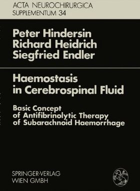 【预订】Haemostasis in Cerebrospinal Fluid: ...