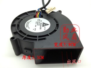 鼓风机 涡轮风扇 大风量 12V BFB1012EH 台达 2.35A 9733