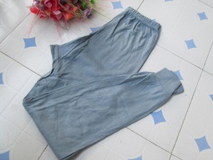 成人男纯棉棉毛裤春秋打底裤保暖内裤纯色公分裤冬季垫肉长裤秋裤