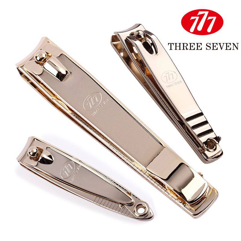 韩国777原装进口正品美甲套装单剪指甲钳指甲剪指甲刀镀金N-211G