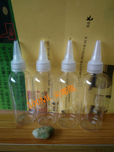 家具维修材料100ml尖嘴瓶塑料瓶色浆色精油膏分装瓶 液体 试剂瓶
