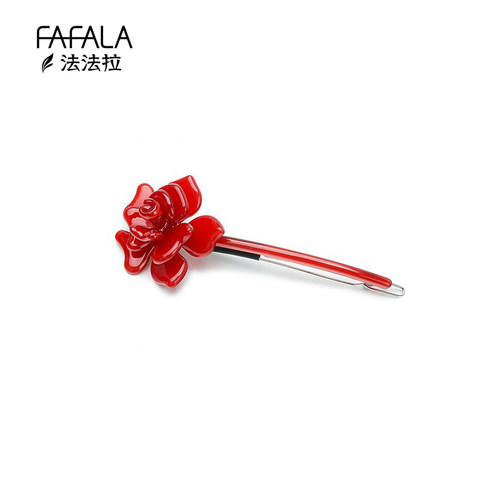 法国佩妮纯色新娘刘海夹满包邮