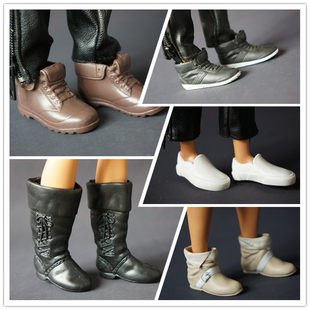 Doll, comfortable footwear with accessories, casual footwear, boots