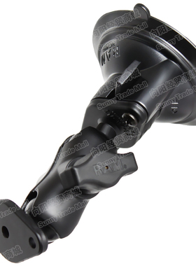 RAM 菱形球头短连杆 Twist-Lock 82mm吸盘支架底座套件 总长136mm